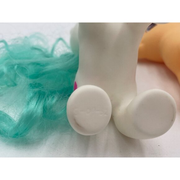 2 Vintage 1982 Hasbro My Little Pony Unicorn Figure Pair - Picture 7 of 12